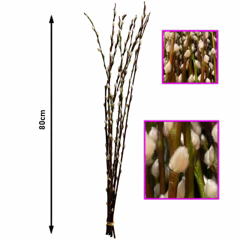 natürlicher WEIDENKÄTZCHEN Bund 70cm. Hochzeitsdeko Osterdeko Frühlingsstrauß