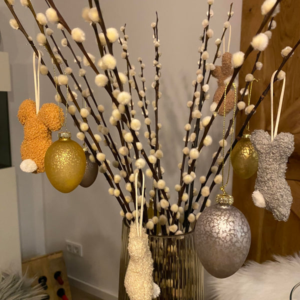 Frischer natürlicher Weidenkätzchen Bund 80cm – Hochzeitsdeko Osterdeko Frühlingsstrauß